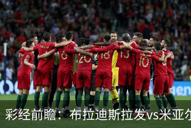 彩经前瞻：布拉迪斯拉发vs米亚尔比，主队优势较为明显